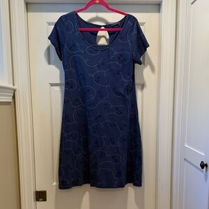 Fresh Produce size small Blue Short Sleeve Dress